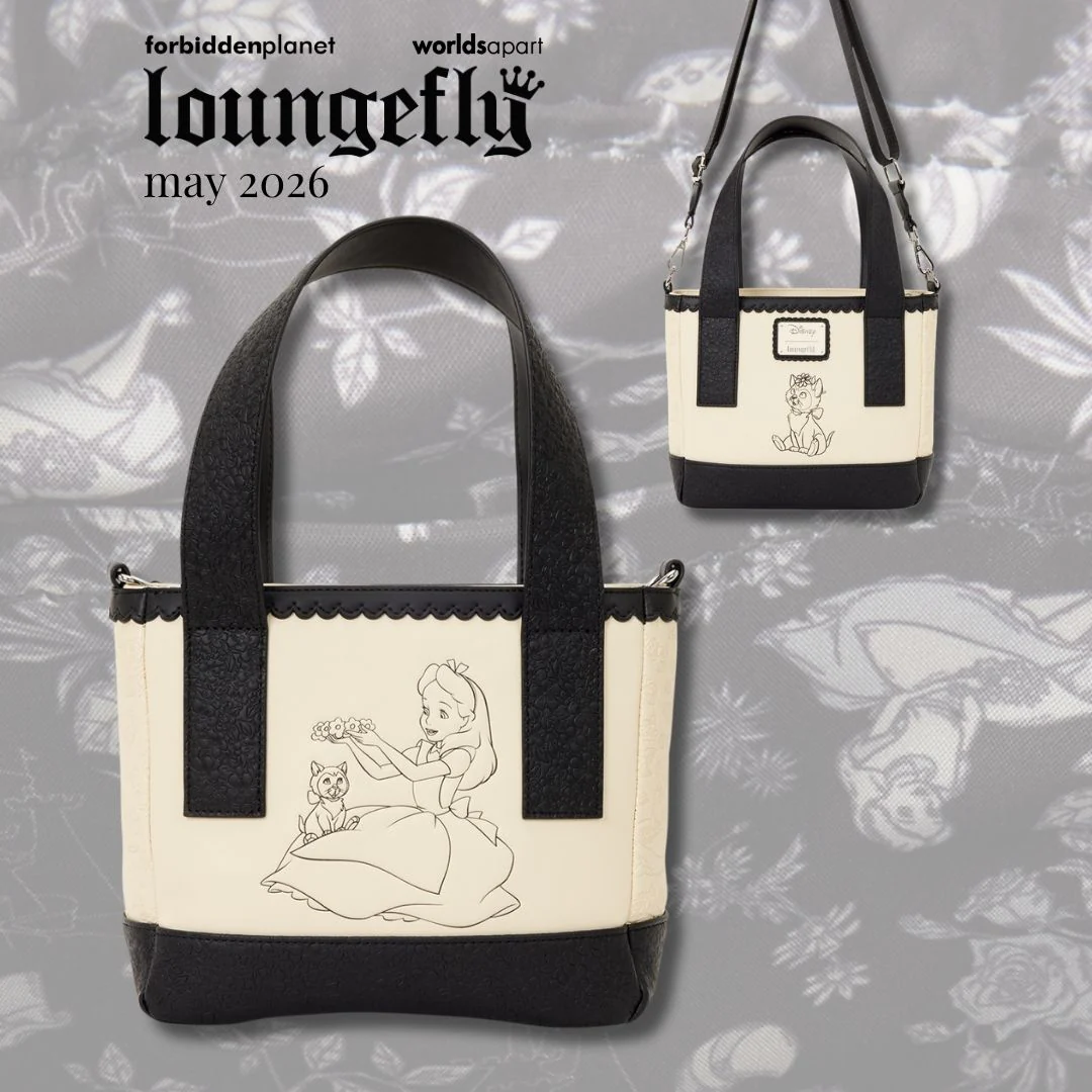 DISNEY ALICE IN WONDERLAND MINI TOTE CROSSBODY BAG