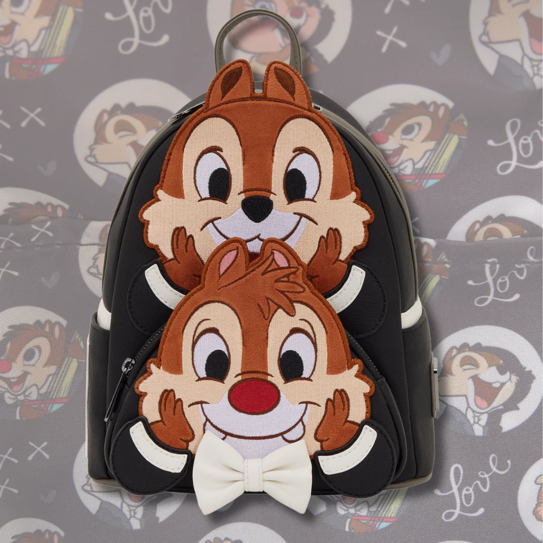 DISNEY CHIP 'N' DALE TWO CHIPS & A MISS MINI BACKPACK
