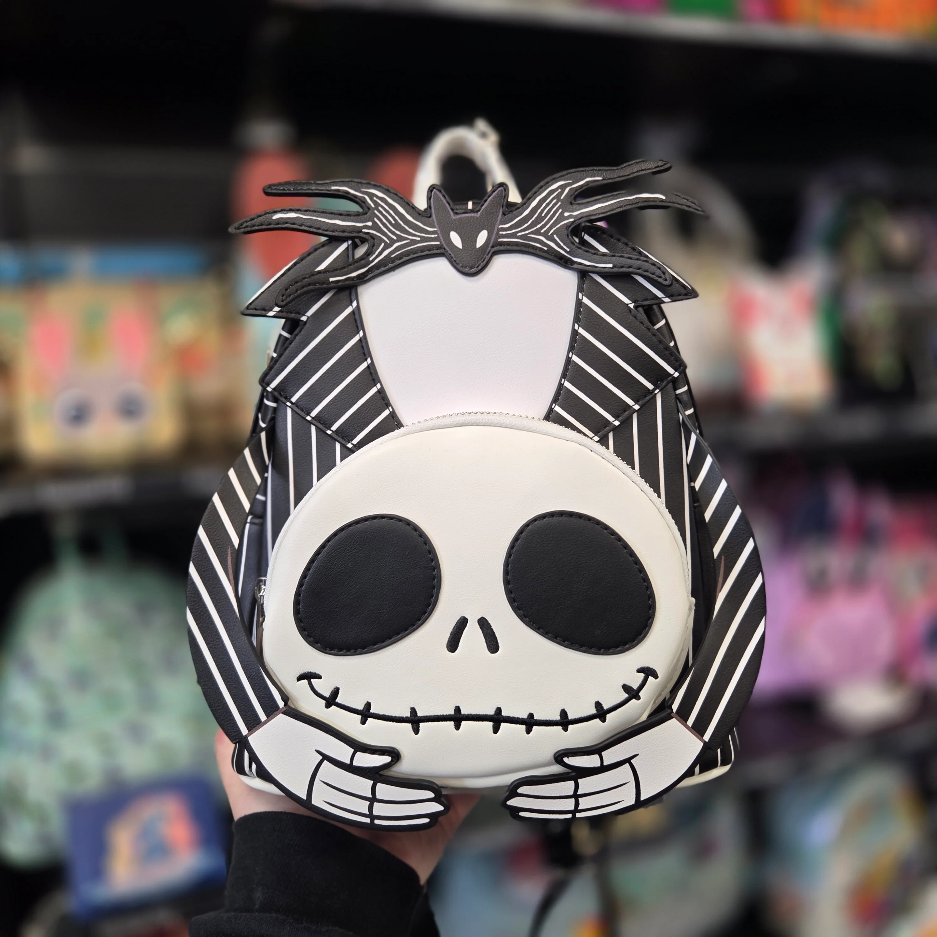 DISNEY NBC HEADLESS JACK SKELLINGTON MINI BACKPACK
