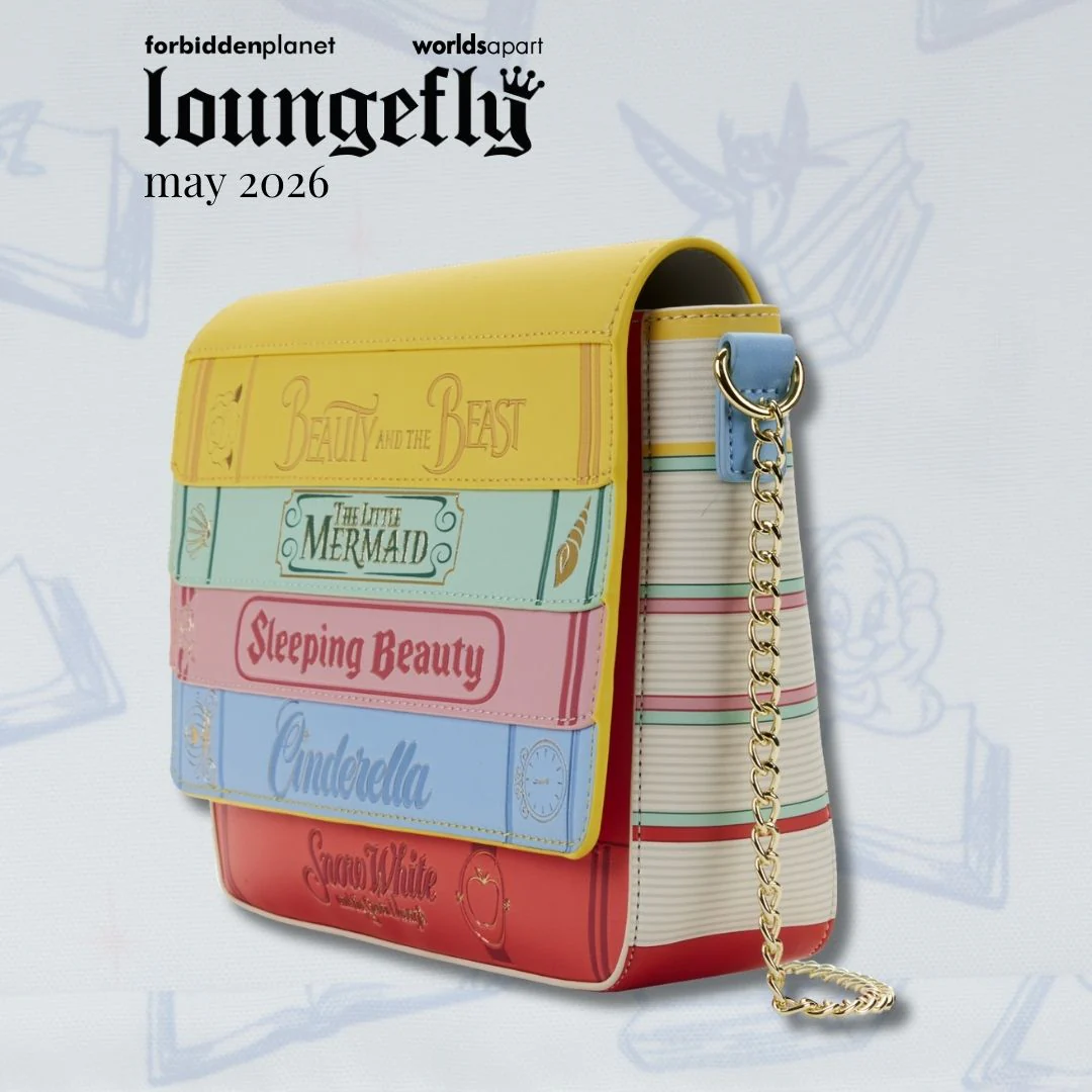 DISNEY PRINCESS BOOKS CLASSICS CROSS BODY BAG