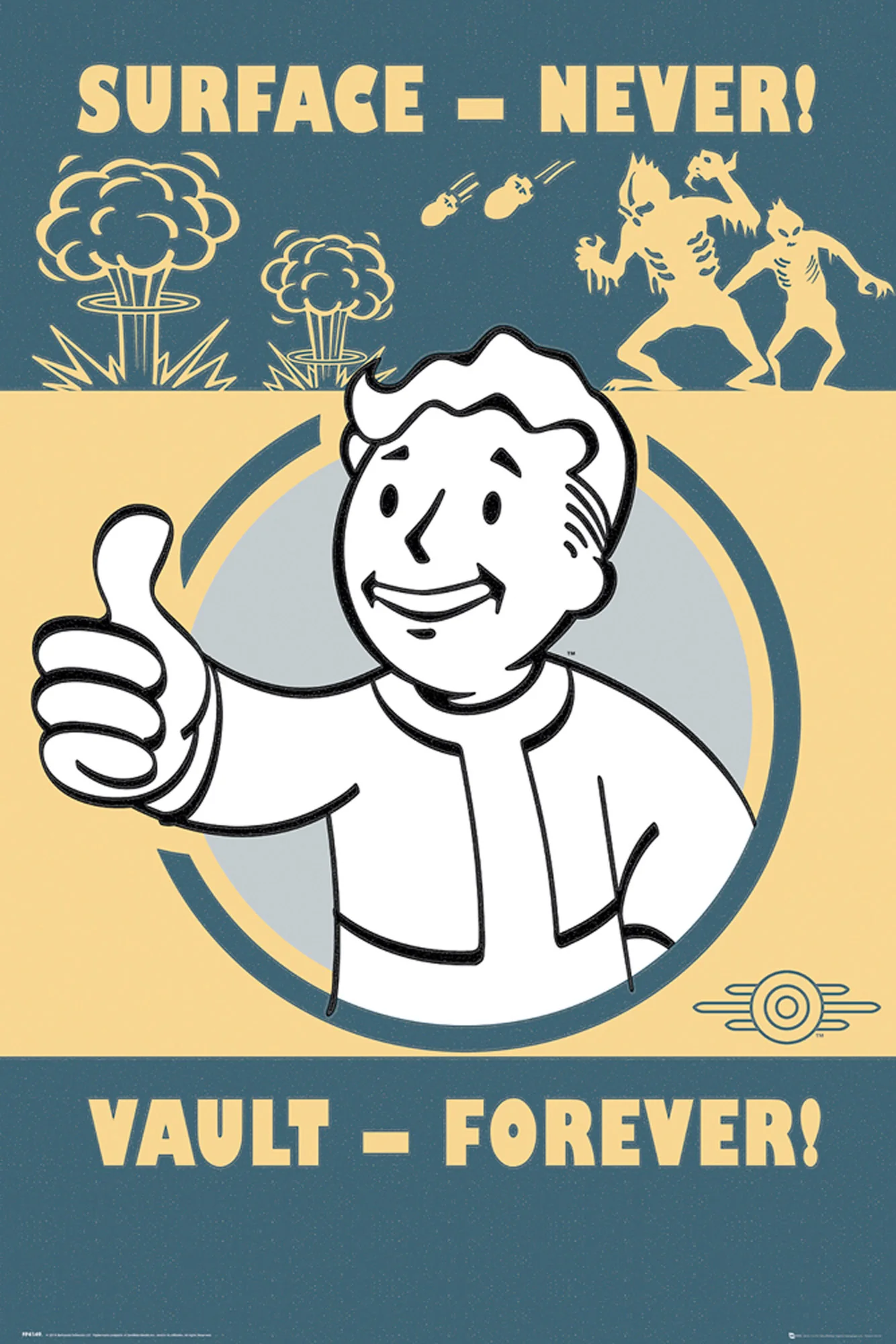 GB eye Fallout Vault Forever 61 x 91.5cm Maxi Poster