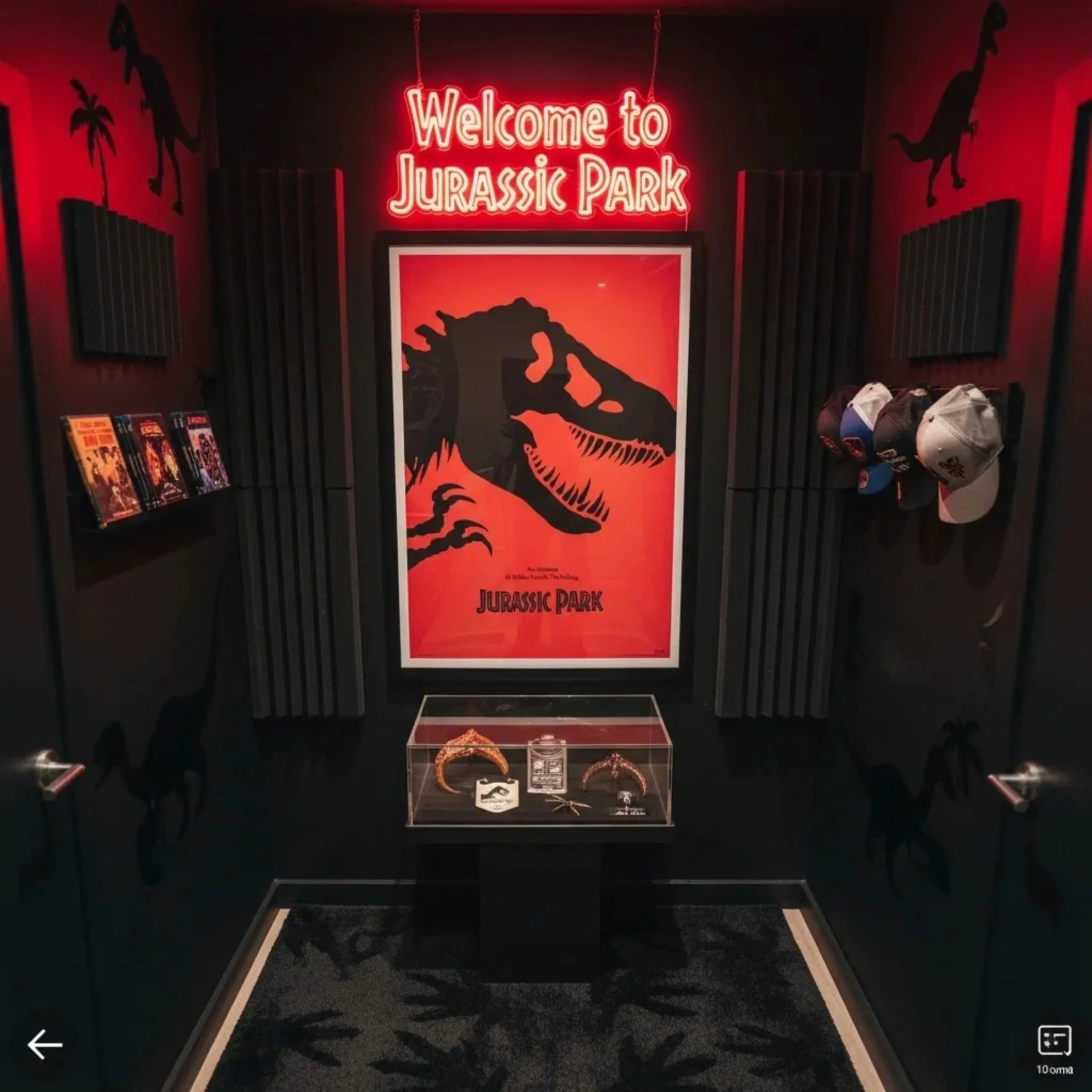 GB Posters Jurassic Park Red 61 x 91.5cm Maxi Poster - Image 3