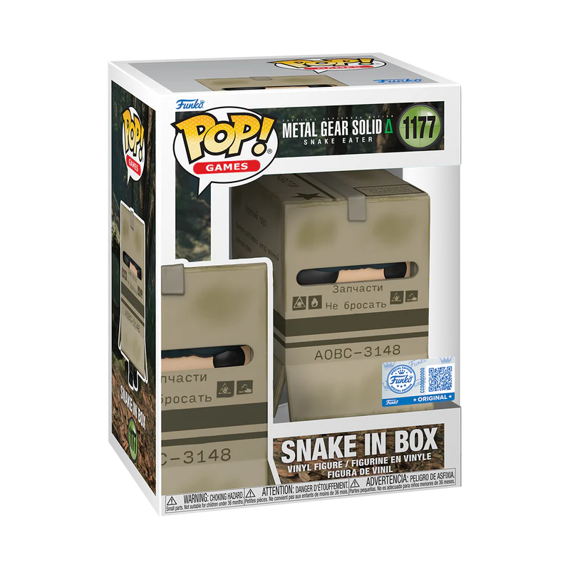 Metal Gear Solid Pop! Snake in Box - Image 2