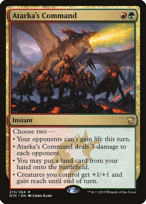 Atarka's Command (213)