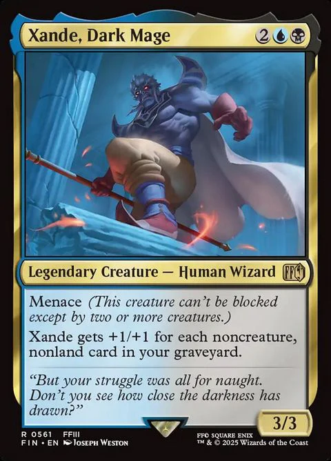 Xande, Dark Mage (561)