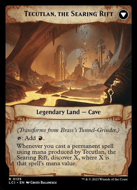 Brass's Tunnel-Grinder // Tecutlan, the Searing Rift (135) - Image 2