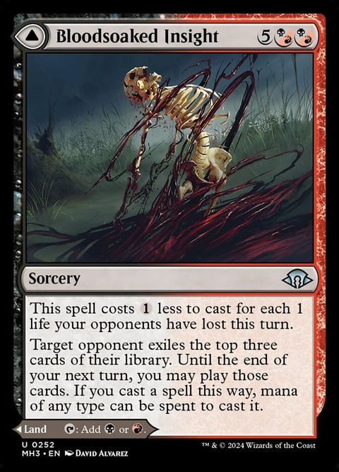 Bloodsoaked Insight // Sanguine Morass (252)