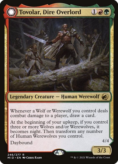 Tovolar, Dire Overlord // Tovolar, the Midnight Scourge (246)