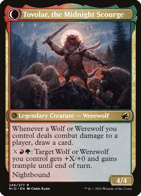 Tovolar, Dire Overlord // Tovolar, the Midnight Scourge (246) - Image 2