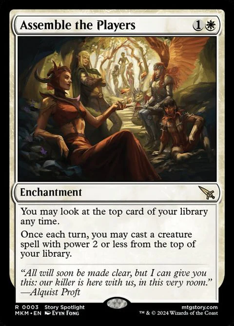Assemble the Players (3)