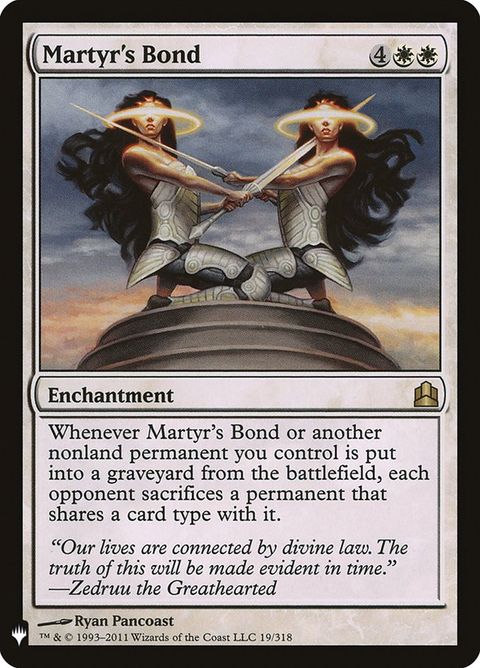 Martyr's Bond (CMD-19)