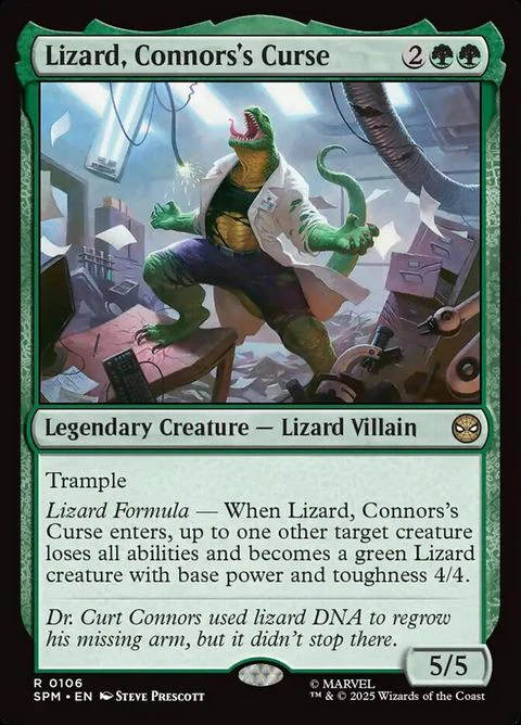Lizard, Connors's Curse (106)