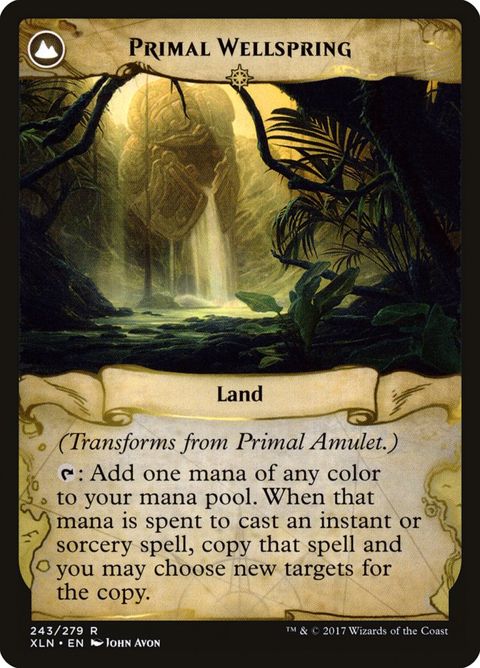 Primal Amulet // Primal Wellspring (243) - Image 2