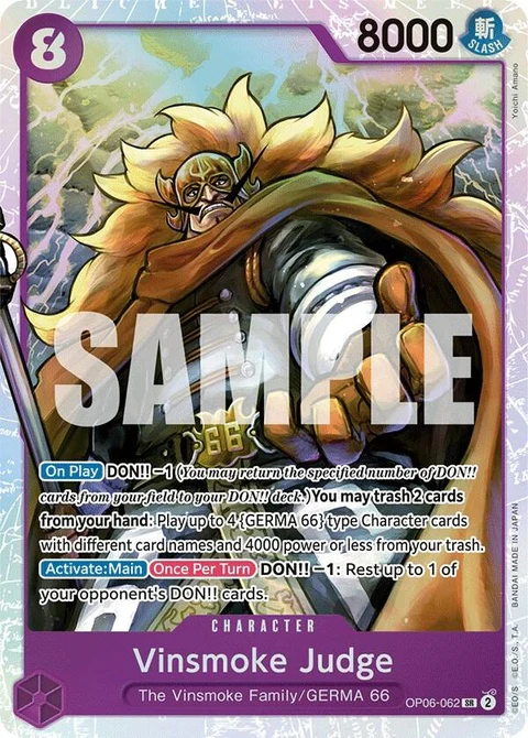 Vinsmoke Judge (OP06-062)