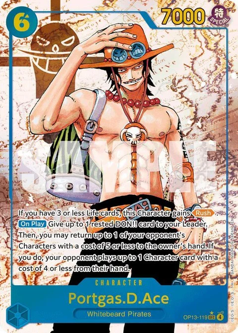 Portgas.D.Ace (OP13-119) - Parallel
