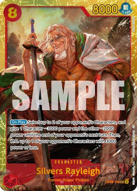 Silvers Rayleigh - Op08-118 (OP08-118) - Reprint
