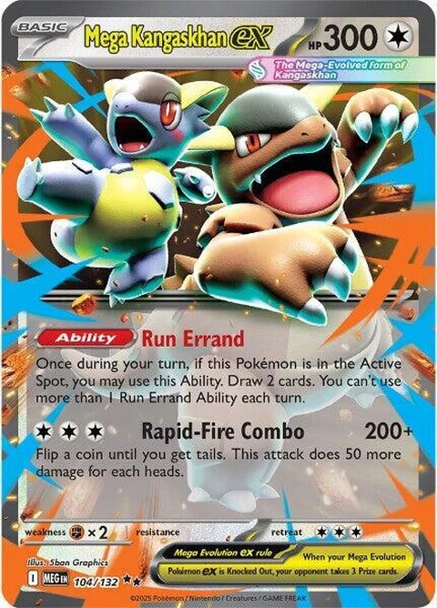 Mega Kangaskhan Ex (104)
