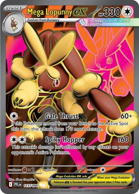 Mega Lopunny Ex (115)