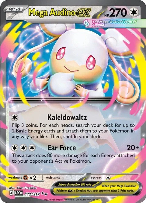 Mega Audino Ex (172)