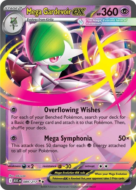 Mega Gardevoir Ex (89)