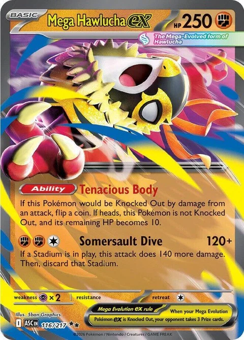 Mega Hawlucha Ex (116)