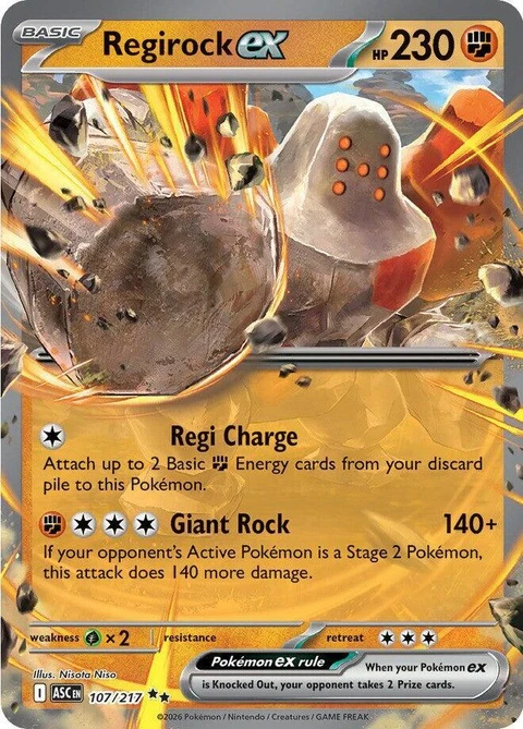 Regirock Ex (107)