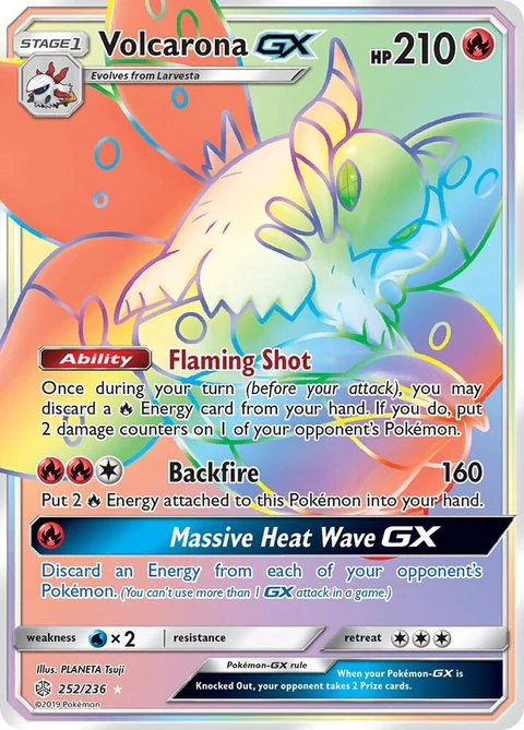 Volcarona Gx - Secret (252)