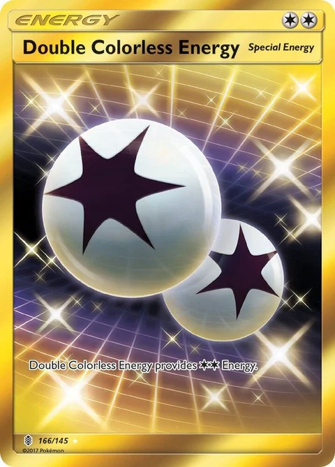 Double Colorless Energy - Secret (166)