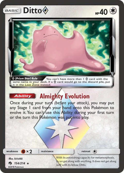 Ditto Prism Star (154)