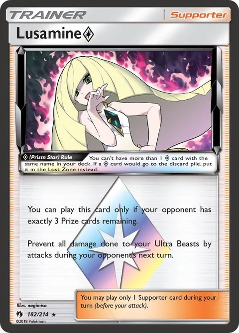Lusamine Prism Star (182)