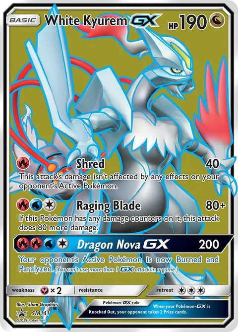 White Kyurem Gx (SM141)