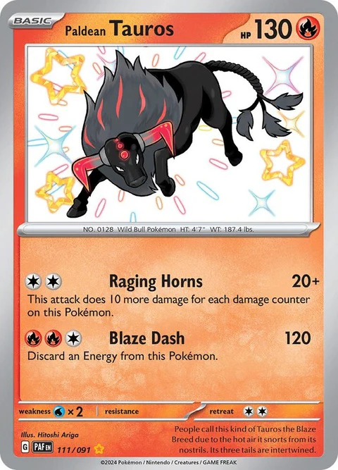 Paldean Tauros (111)