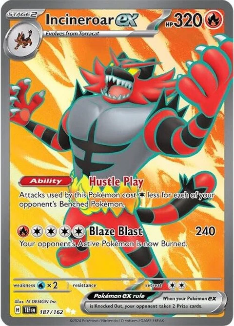 Incineroar Ex (187)