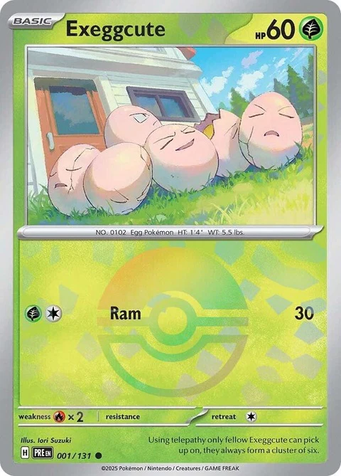 Exeggcute - Poke Ball Pattern (1)