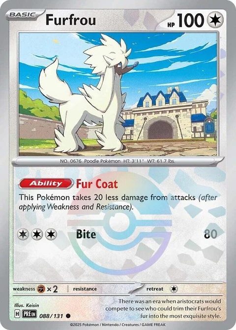 Furfrou - Poke Ball Pattern (88)