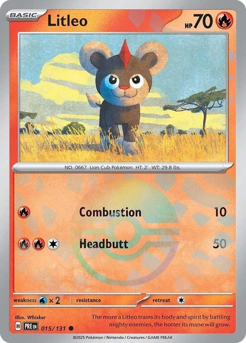 Litleo - Poke Ball Pattern (15)