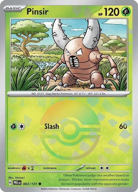Pinsir - Poke Ball Pattern (3)