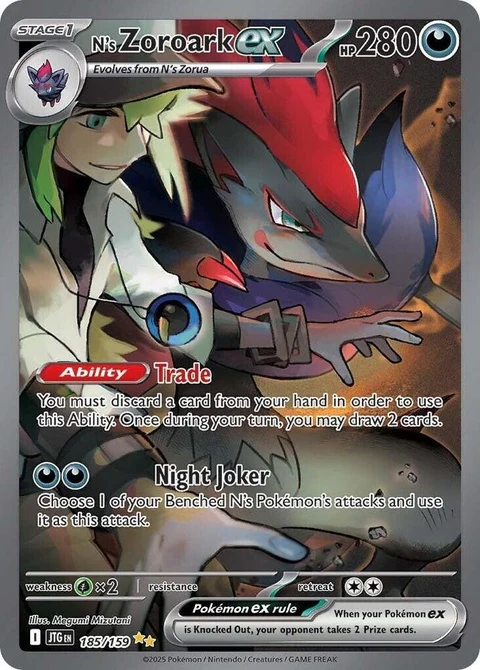 N's Zoroark Ex (185)