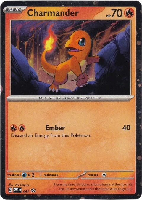 Charmander - Cosmos Holo (47)