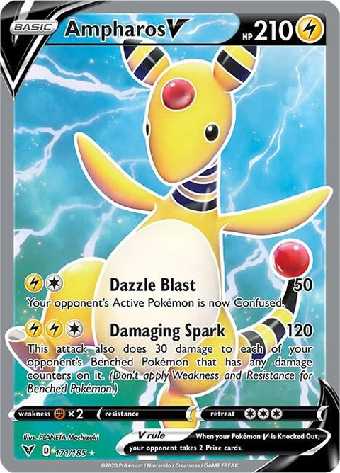 Ampharos V - Full Art (171)