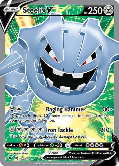 Steelix V - Full Art (176)