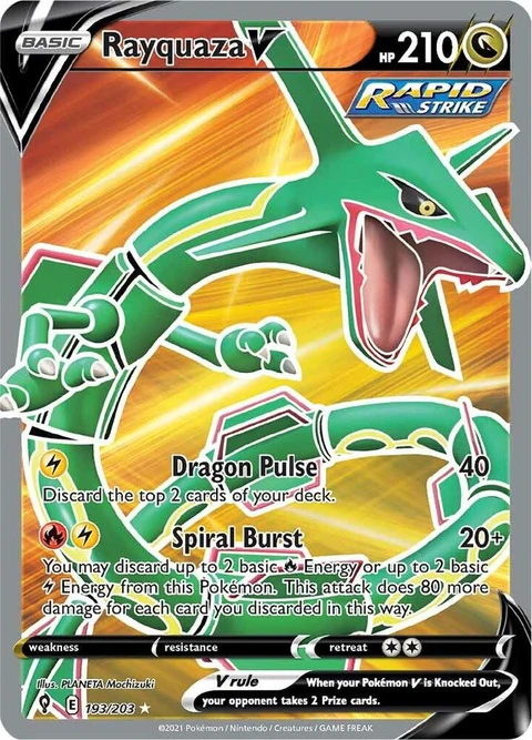Rayquaza V - Full Art (193)