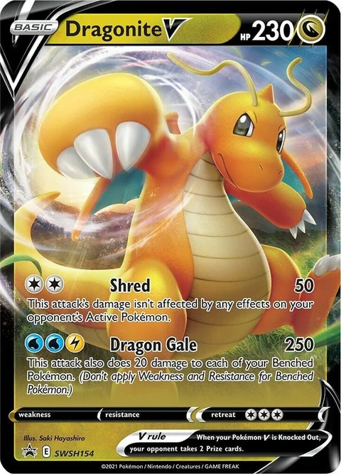Dragonite V (SWSH154)