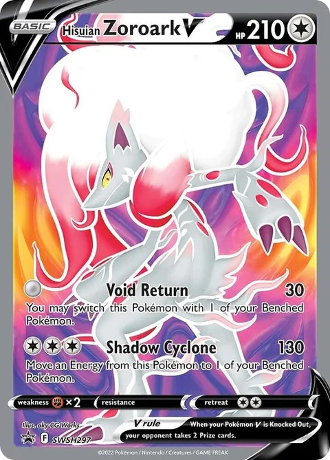 Hisuian Zoroark V (SWSH297)