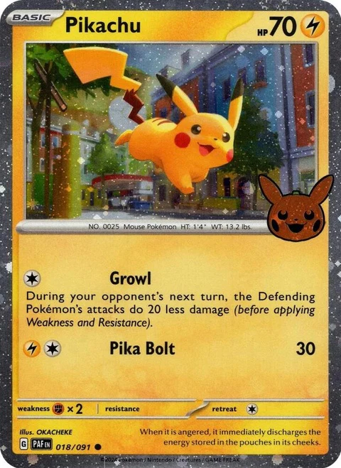 Pikachu - Cosmos Holo (18)