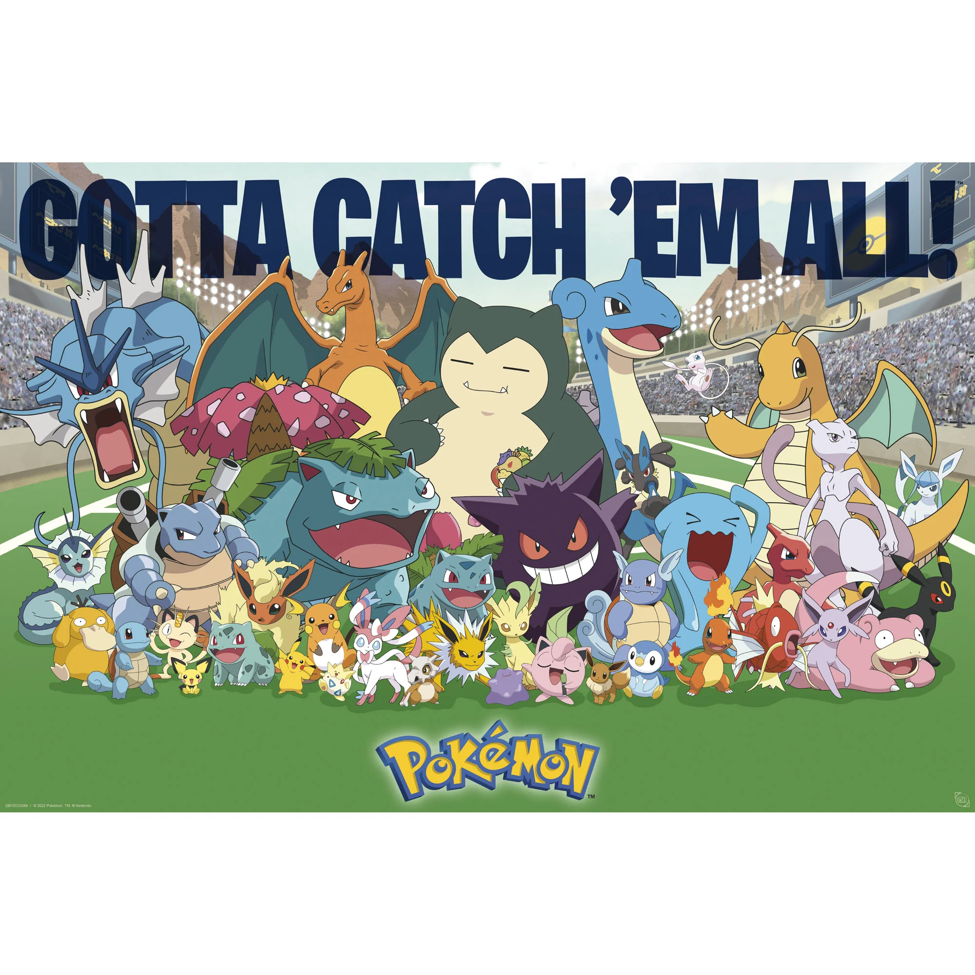 GB eye Pokémon All Time Favourites 61 x 91.5cm Maxi Poster
