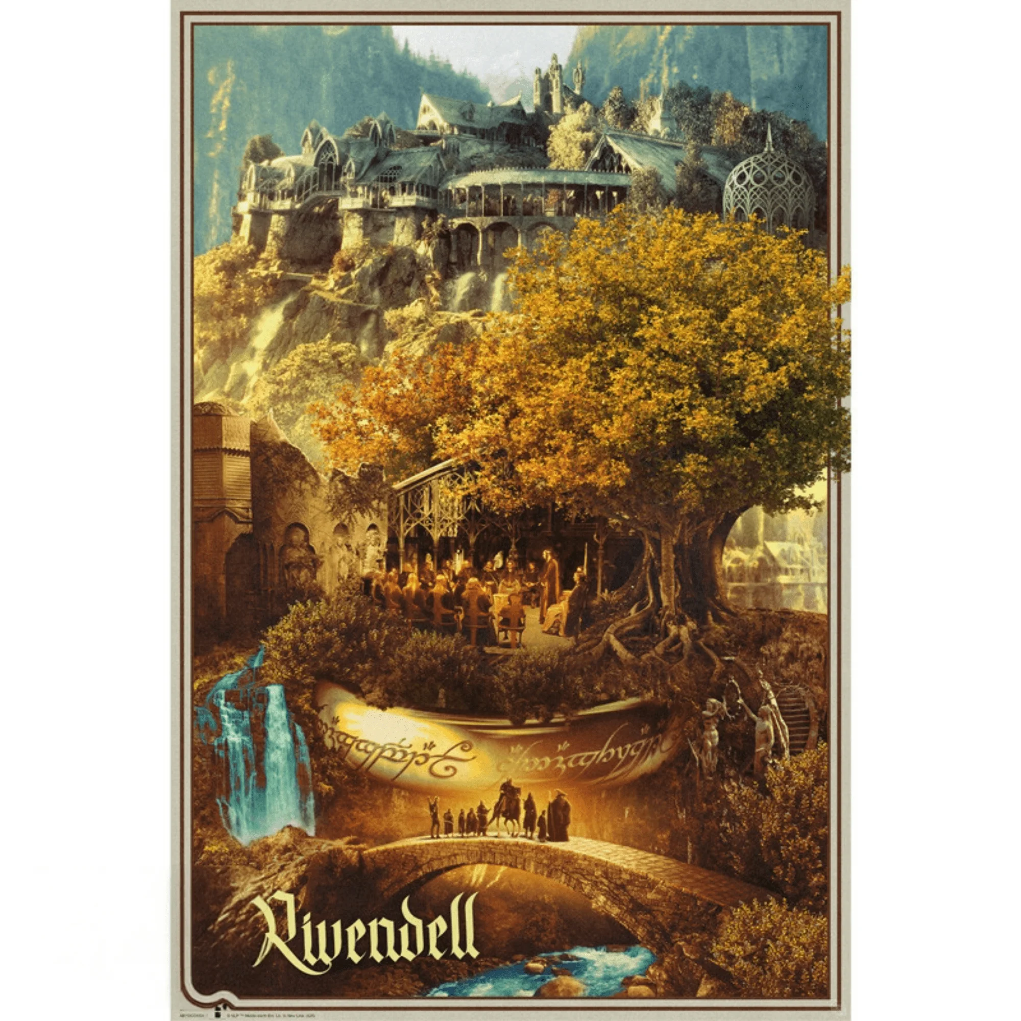 GB eye The Lord of The Rings Rivendell 61 x 91.5cm Maxi Poster