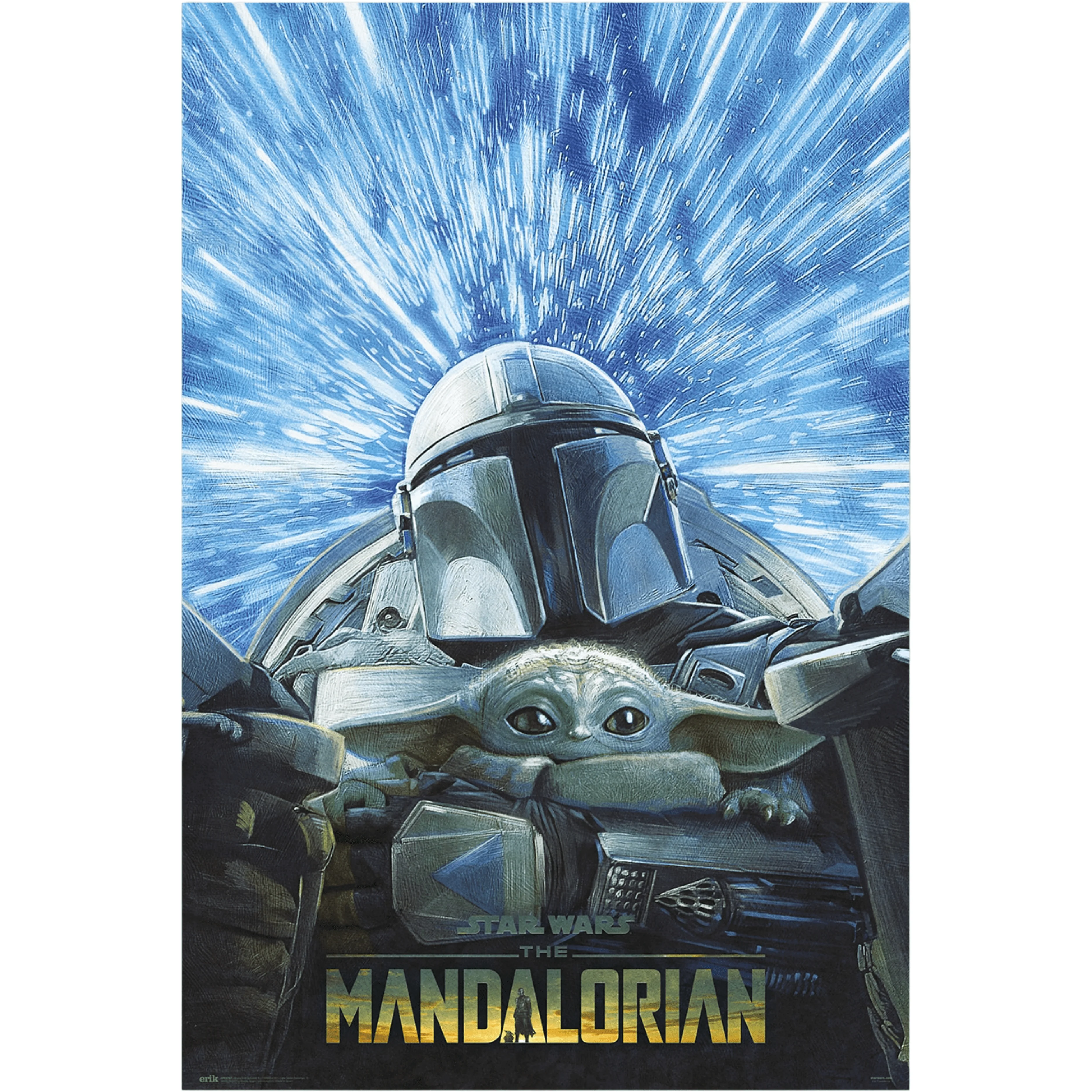 Erik The Mandalorian Hyper Space 61 x 91.5cm Maxi Poster